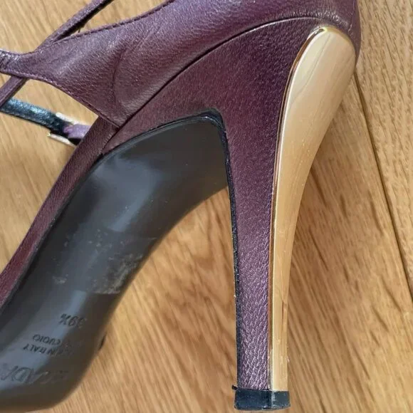 The prettiest pumps! Vintage Escada, 39.5 - Picture 5 of 10